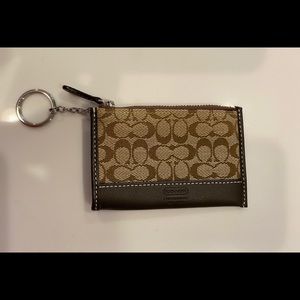 Coach keychain cardholder